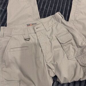 5.11 Tactical Men's Light Gray Cargo Pants